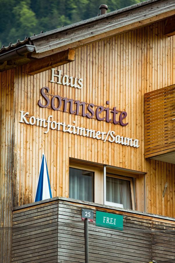 Haus Sonnseite Hotel Au (Vorarlberg) Exterior foto